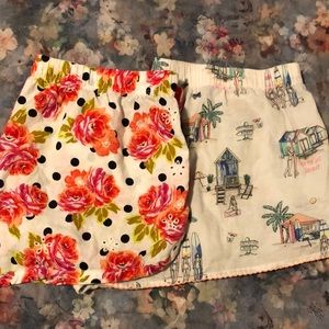 (2) Pairs of Victorias Secret Sleep Shorts